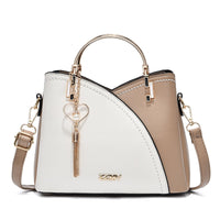 Funki Buys | Bags | Handbags | Women's Large Capacity Grid Shoulder Bag