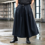 Funki Buys | Skirts | Men's Japanese Streetwear Long Skirt Pants