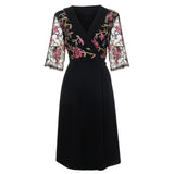 Funki Buys | Dresses | Women's Chiffon Floral Cocktail Party Dress