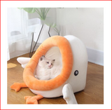 Funki Buys | Pet Beds | Cat Bed | Warm Cozy Pet Basket | Kitten Cat Cave