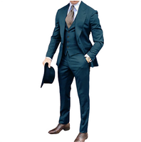 Funki Buys | Suits | Men's Formal Tuxedos | 3 Pcs Slim Fit Business