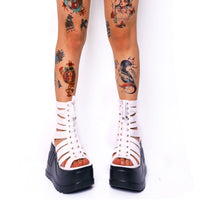 Funki Buys | Shoes | Women's Gladiator Platform Sandals | Wedges