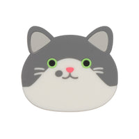 Funki Buys | Coasters | Cute Cartoon Cat Face Cup Mat | Non-Slip 6 Pcs