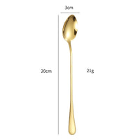 Funki Buys | Spoons | Colorful Stainless Steel Long Handled Spoons
