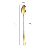 Funki Buys | Spoons | Colorful Stainless Steel Long Handled Spoons
