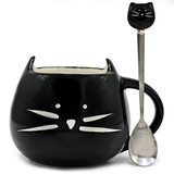 Funki Buys | Mugs | Cute Ceramic Cat Mug Kitten Cup