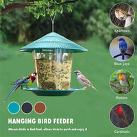 Funki Buys | Bird Feeders | Waterproof, Squirrel Proof Hanging Feeder