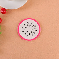 Funki Buys | Coasters | Fruit Pattern Drink Coasters | 6 Pcs 7Pcs Sets