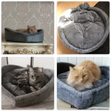 Funki Buys | Pet Beds | Cat Bed | Heart-shaped Cat Bed | Cozy Bed