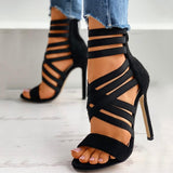 Funki Buys | Shoes | Women's Strappy High Heels | Summer Sandals