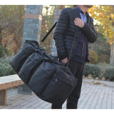 Funki Buys | Bags | Large Capacity Travel Bag 90L-100L | Canvas Military Bag