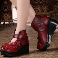 Funki Buys | Boots | Women's Handmade Genuine Leather Ankle Boots