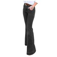 Funki Buys | Pants | Women's Flare Jeans | Boot Cut Pants | Vintage