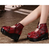Funki Buys | Boots | Women's Handmade Genuine Leather Ankle Boots