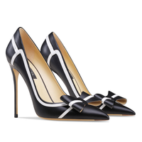 Funki Buys | Shoes | Women's Real Leather Butterfly-Knot High Heels