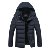 Funki Buys | Jackets | Men's Thick Warm Winter Parka | Fleece Hood 8XL