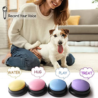 Funki Buys | Pet Toys | Recordable Button Learning Aid for Kids, Pets