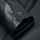Funki Buys | Jackets | Men's Genuine Leather Jacket | Fleece, Duck Down