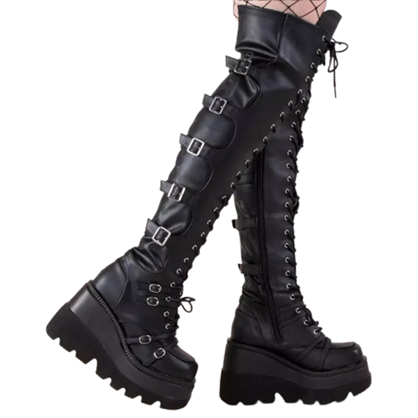 Buckle 2025 platform boots