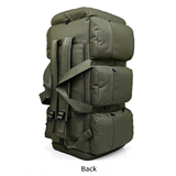 Funki Buys | Bags | Large Capacity Travel Bag 90L-100L | Canvas Military Bag