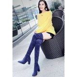 Funki Buys | Boots | Women's Over the Knee High Boots | PU Suede Boots