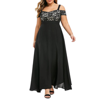 Funki Buys | Dresses | Women's Plus Size Elegant Evening Party Dress