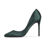 Funki Buys | Shoes | Women's Satin High Heel Stilettos | Pointed Pumps