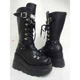 Funki Buys | Boots | Women's Brand New Gothic Style Platform Boots