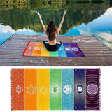 Funki Buys | Wall Hangings | Chakra Mandala Meditation Mat | Wall Art