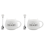 Funki Buys | Mugs | Cute Ceramic Cat Mug Kitten Cup