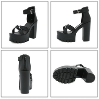 Funki Buys | Shoes | Women's Platform Roman Summer Sandals | Gothic