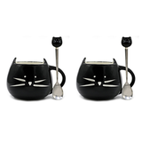 Funki Buys | Mugs | Cute Ceramic Cat Mug Kitten Cup