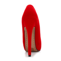 Funki Buys | Shoes | Women's Super High Heel Suede Stilettos | Flock Pumps