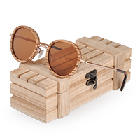 Funki Buys | Sunglasses | Women's Wood Rim Retro Sunglasses