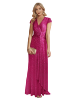 Funki Buys | Dresses | Women's Luxury Sequin Long Evening Dress | Prom
