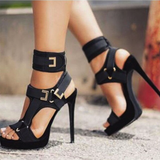 Funki Buys | Shoes | Women's High Platform Strappy Sandals | Roman Open Toe