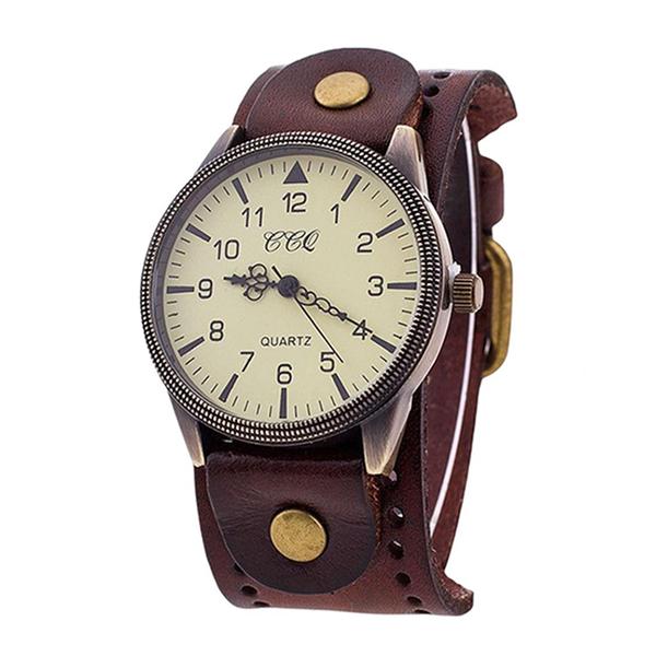 Wide strap watch for 2025 ladies