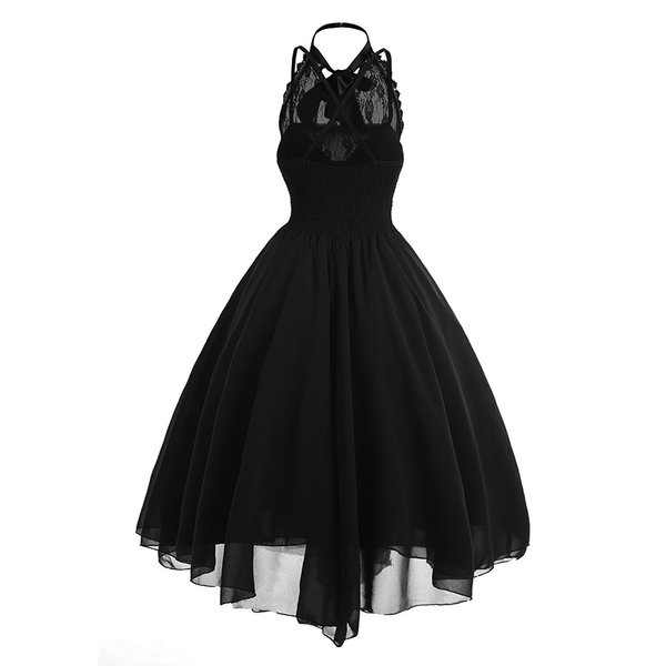 Funki Buys | Dresses | Women's Gothic Punk Lace Party Dress Funki Buys | Dresses | Women's Gothic Punk Lace Party Dress