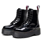 Funki Buys | Boots | Women's Men's Genuine Leather Platform Boots