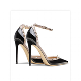 Funki Buys | Shoes | Women's Genuine Leather High Stiletto Sandals