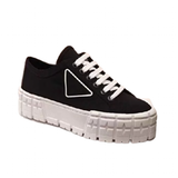 Funki Buys | Shoes | Women's High Platform Fashion Canvas Sneakers