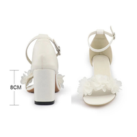 Funki Buys | Shoes | Women's Summer Flower Wedding Sandals | Bridal