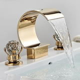 Funki Buys | Faucets | Bath Taps | Luxury Waterall Bath 5pcs Set