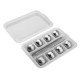 Funki Buys | Whisky Stones | Soccer Ball Stainless Steel Ice Cube Set