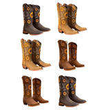 Funki Buys | Boots | Women's Cowboy Boots | Embroidered Flower Boots