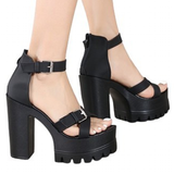 Funki Buys | Shoes | Women's Platform Roman Summer Sandals | Gothic