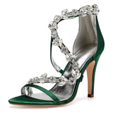 Funki Buys | Shoes | Women's High Heel Wedding Sandals | Bridal Shoes