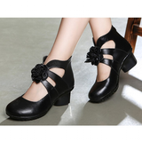 Funki Buys | Shoes | Women's Genuine Leather High Heel Mary Jane Pumps