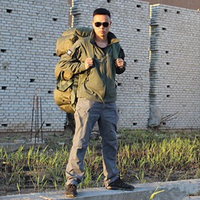 Funki Buys | Bags | Large Capacity Travel Bag 90L-100L | Canvas Military Bag