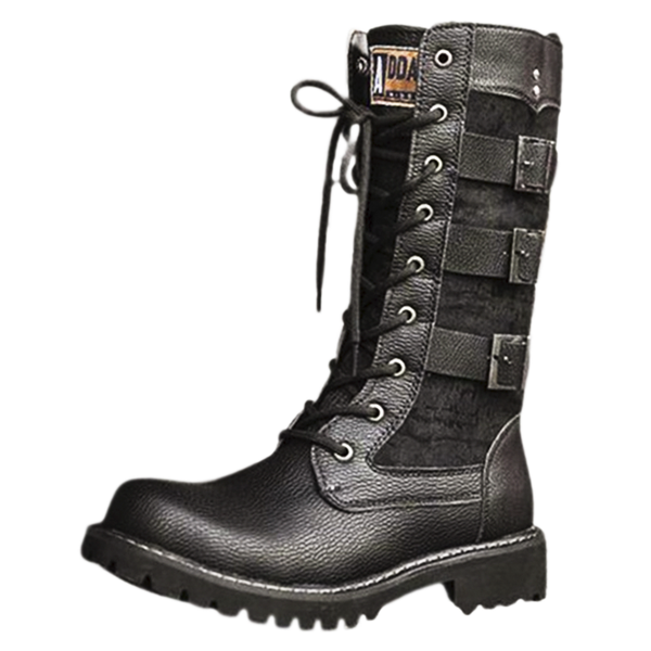 Mens gothic combat boots online